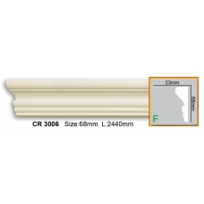Гибкий молдинг из полиутерана CR 3006 (2.44м) Flexi*